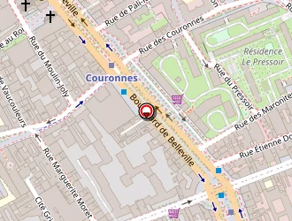 Carte de Hda à Paris