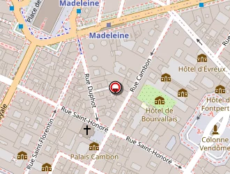 Carte de Swisslife Banque Privée à Paris