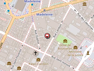 Carte de Bruno Bédaride Notaire à Paris