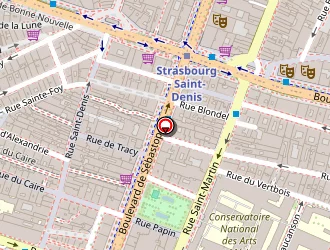 Carte de Ipso (selas) à Paris