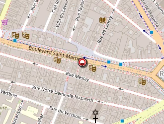 Carte de Petit Vapeur à Paris