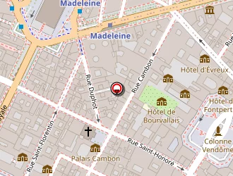 Carte de Fontaine Frédéric à Paris