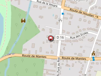 Carte de Katia Coiffure à Oulins