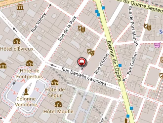 Carte de Osprey à Paris