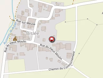 Carte de Courbois (earl) à Bislée