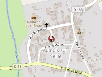 Carte de Gp Services à Aulnois-sur-seille