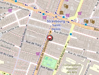 Carte de Double Jeu à Paris