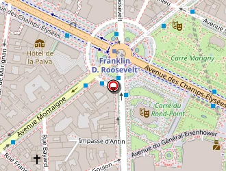 Carte de Académie Des Technologies à Paris