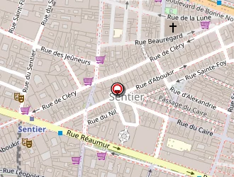 Carte de L'arbre à Café à Paris