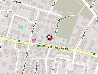 Carte de Manach Serrurerie à Rueil-malmaison