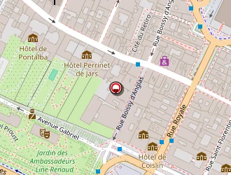 Carte de Fontana Jacques à Paris