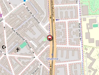 Carte de La Lorraine à Paris