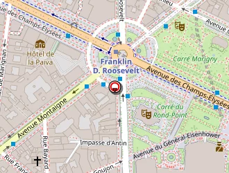 Carte de Zebunet à Paris