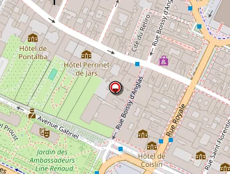 Carte de Buddha Bar à Paris