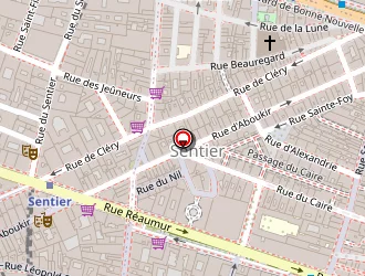 Carte de Avitex à Paris