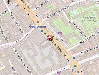 Carte de Top Installations à Paris