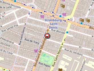 Carte de School Gallery Paris à Paris