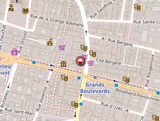 Carte de 1min30 à Paris