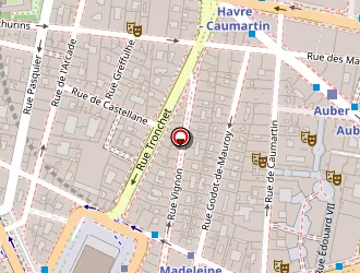 Carte de Groupe Hersant Média à Paris