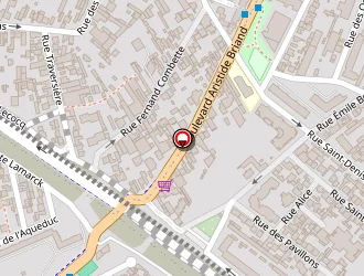 Carte de Melissa à Montreuil