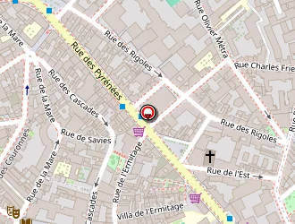 Carte de Dombre David à Paris