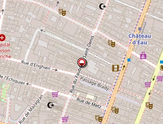 Carte de Borsalino à Paris