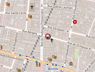 Carte de Ms Diffusions France à Paris