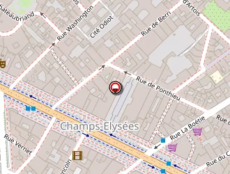 Carte de Le Bistro Marbeuf à Paris