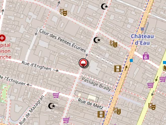 Carte de Touche Pas à Ma Com' à Paris