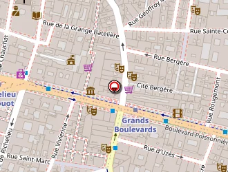 Carte de Cour Des Créateurs à Paris