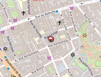 Carte de Chana à Paris