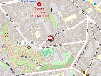 Carte de La Maronite à Paris