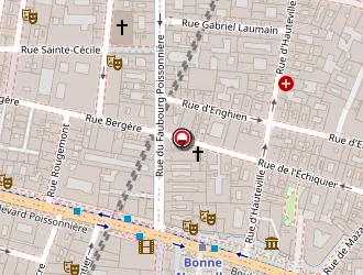 Carte de H Et J à Paris