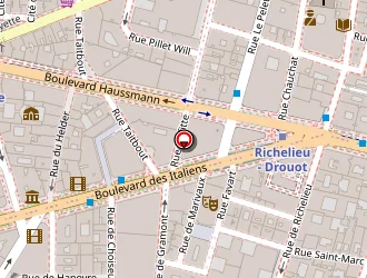 Carte de Houda Spa à Paris