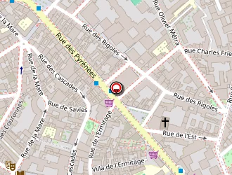 Carte de Canguilhem Denis à Paris