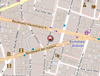 Carte de Cycle Gramont à Paris