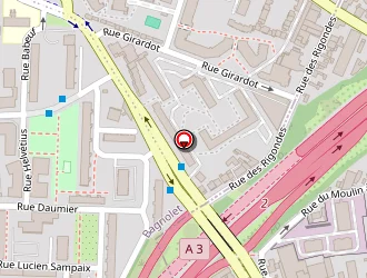 Carte de Artemise Import Export à Montreuil