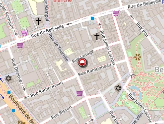 Carte de Daniel Mélody à Paris