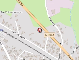 Carte de Staub (ets) à Mertzwiller