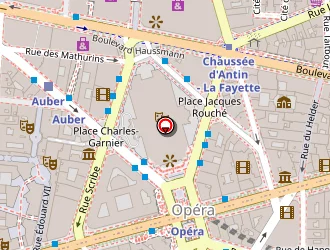 Carte de Tokyo à Paris à Paris