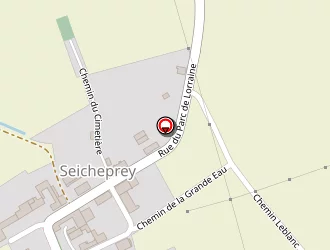 Carte de Friry Virginie à Seicheprey