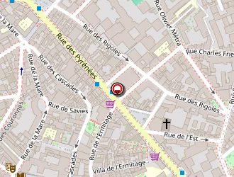 Carte de Vossen Vanessa à Paris