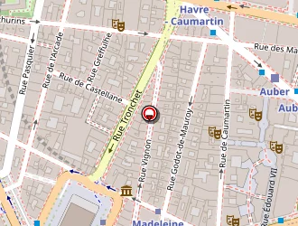 Carte de La Canadienne à Paris