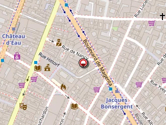 Carte de Futons Tai à Paris