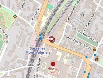 Carte de Khemache Ali à Suresnes