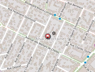 Carte de Mez Assurances à Chelles