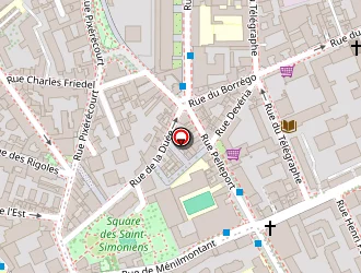 Carte de Zoran à Paris