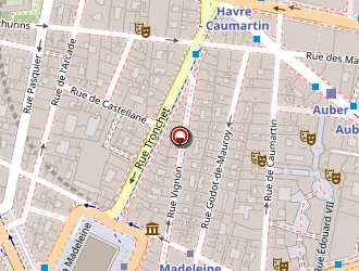 Carte de Eurydice Saint Germain à Paris