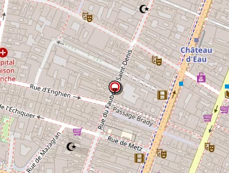 Carte de Rousselet Isabelle à Paris