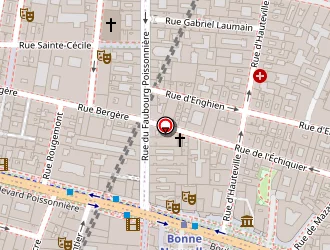 Carte de Paris Accordeon à Paris